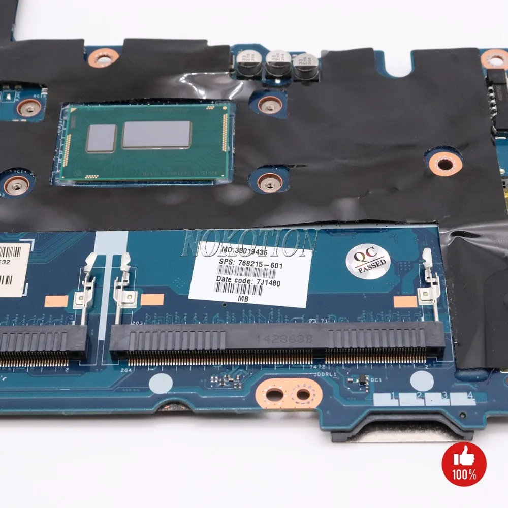 NOKOTION 768215-601 768215-001 материнская плата для ноутбука HP probook 430 G2 SR1EN i3-4030U ZPM30 LA-B171P |