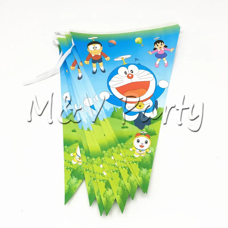 31 шт./лот Cartonn Doraemon тема партии одноразовые столовые приборы набор бумажных
