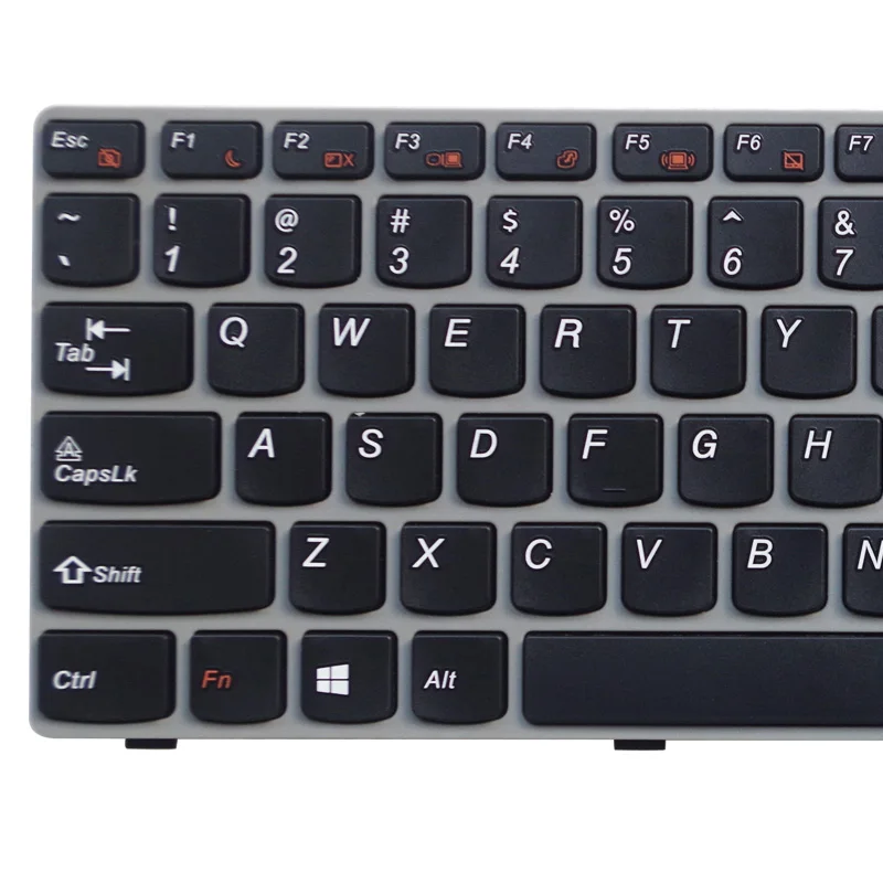 GZEELE новая клавиатура для ноутбука США для lenovo Z360 Z360A Z360G Z360P G360 G360A коричневый с Рамочная клавиатура