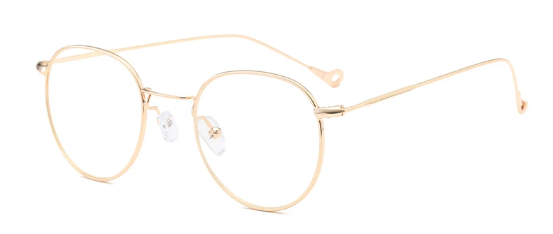 gold with clear Peekaboo синие тонированные солнцезащитные очки мужские зеленые тонкие металлические желтые прозрачные солнцезащитные очки для женщин Золотая оправа uv400 - Цвет линз: gold with clear