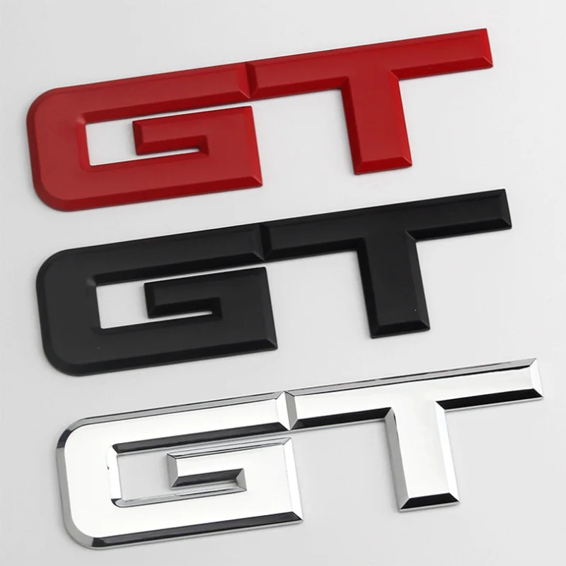 3d Gt Logo автомобильный стикер модный декор для Ford Mustang Focus Mk 1 2 3 7 Mondeo