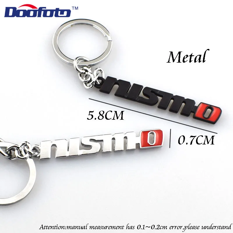 Doofoto автомобильный Стильный чехол для ключей Nissan Nismo Qashqai Almera Juke Tiida металлический