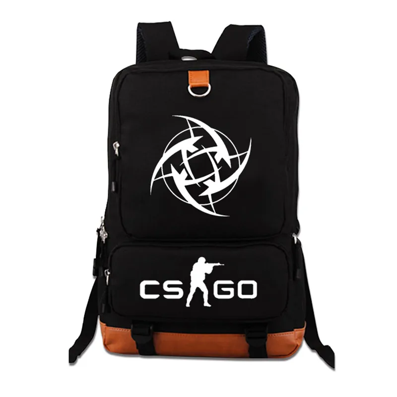 Высокое качество Virtus. pro Team Fnatic DOTA 2 CS CSGO светящийся подростковый рюкзак с принтом Студенческая сумка для ноутбука Mochila Feminina