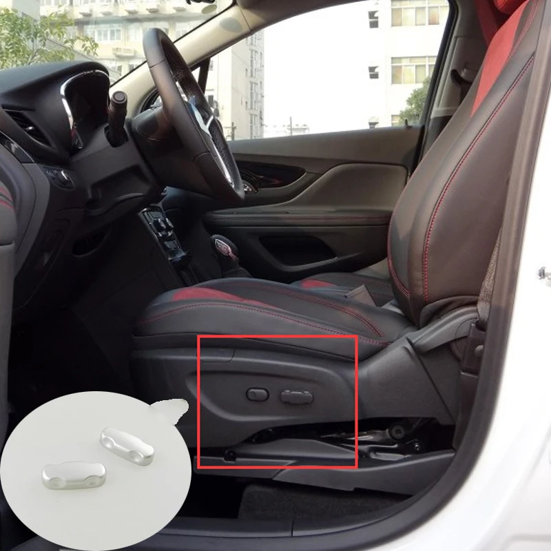 Матовая накладка ABS для Buick Encore Opel Mokka 2016 2017 2018 переключатель регулировки сиденья
