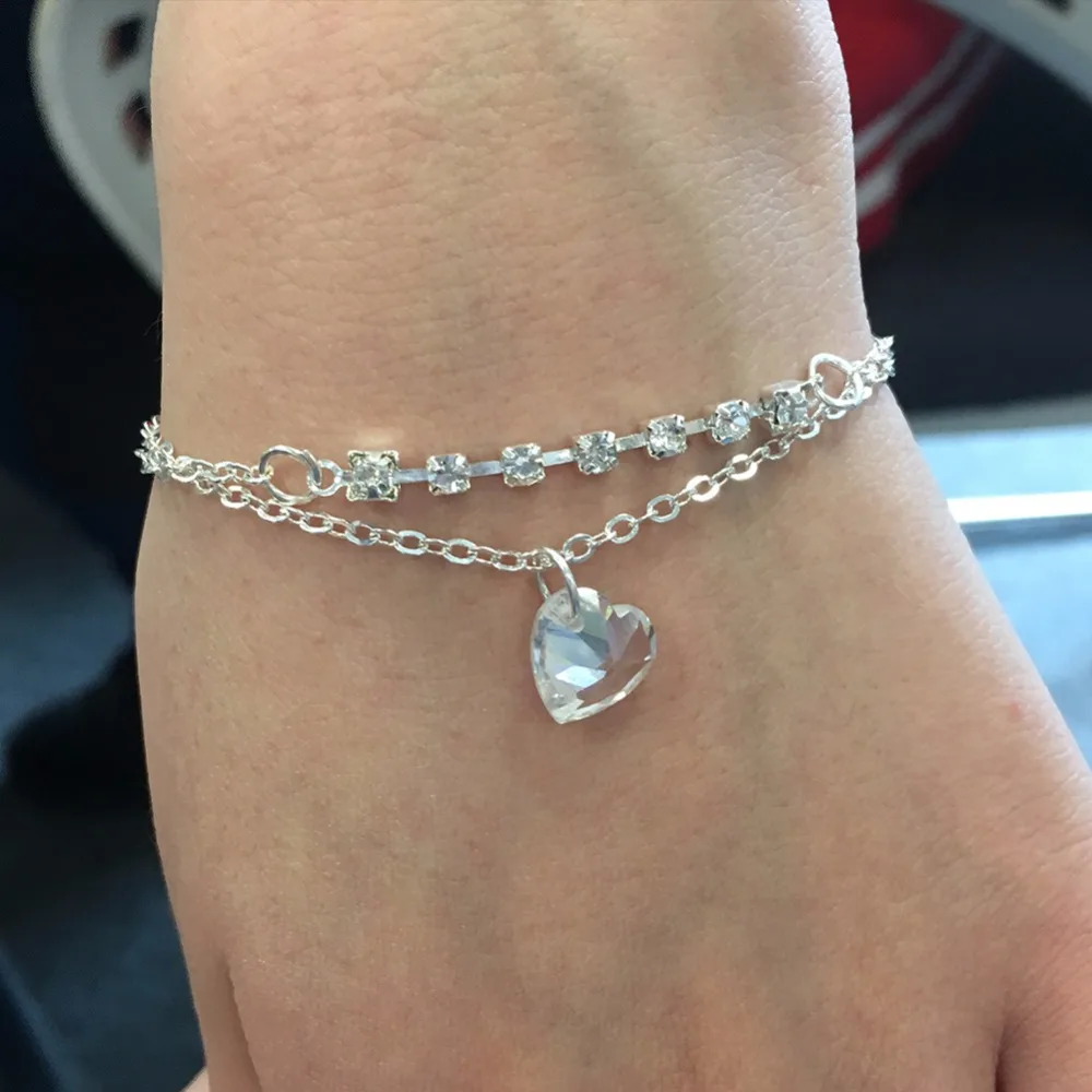 Hot Sale Brand New Super Sweet Crystal Bracelet Women Bracelets Fashion Jewelry #272235 | Украшения и аксессуары