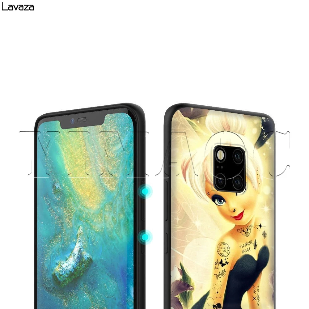 Чехол Lavaza Tinkerbell для Huawei Mate Y7 Y9 P8 P9 P10 P20 P30 Lite Pro P Smart Mini 2017 2019 |