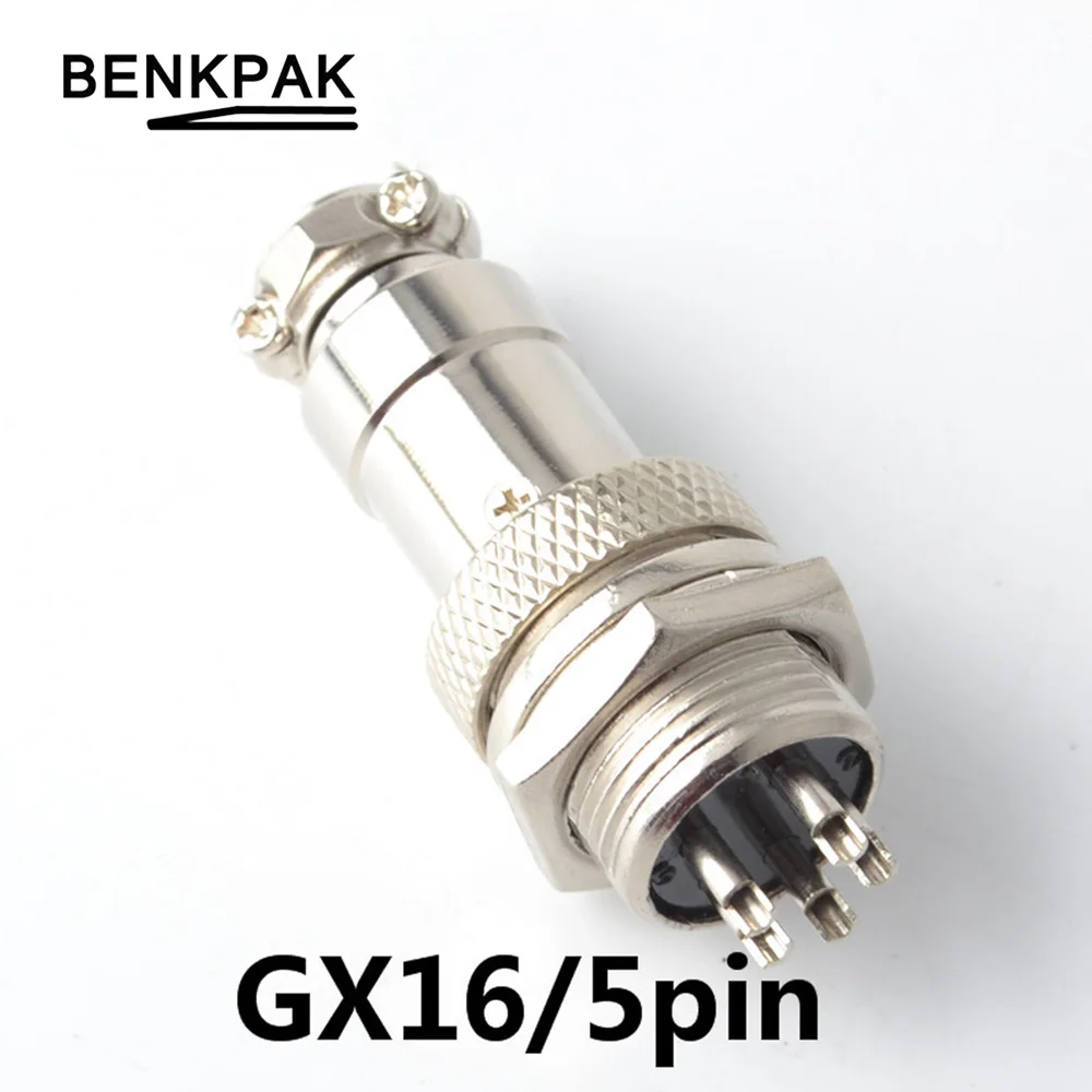 1 комплект GX16 5Pin 5 P 16 мм Мужской и Женский провода Панель разъем круговой авиации