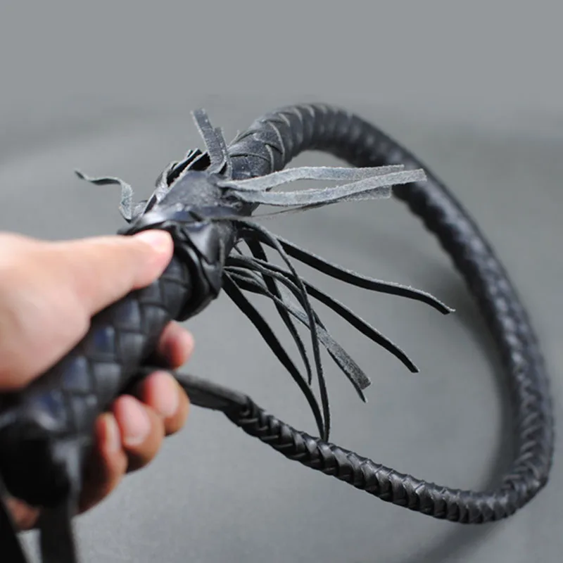 100 см ручной работы плетеный лошадь Древний китайский кнуты Flogger для гонок пояса