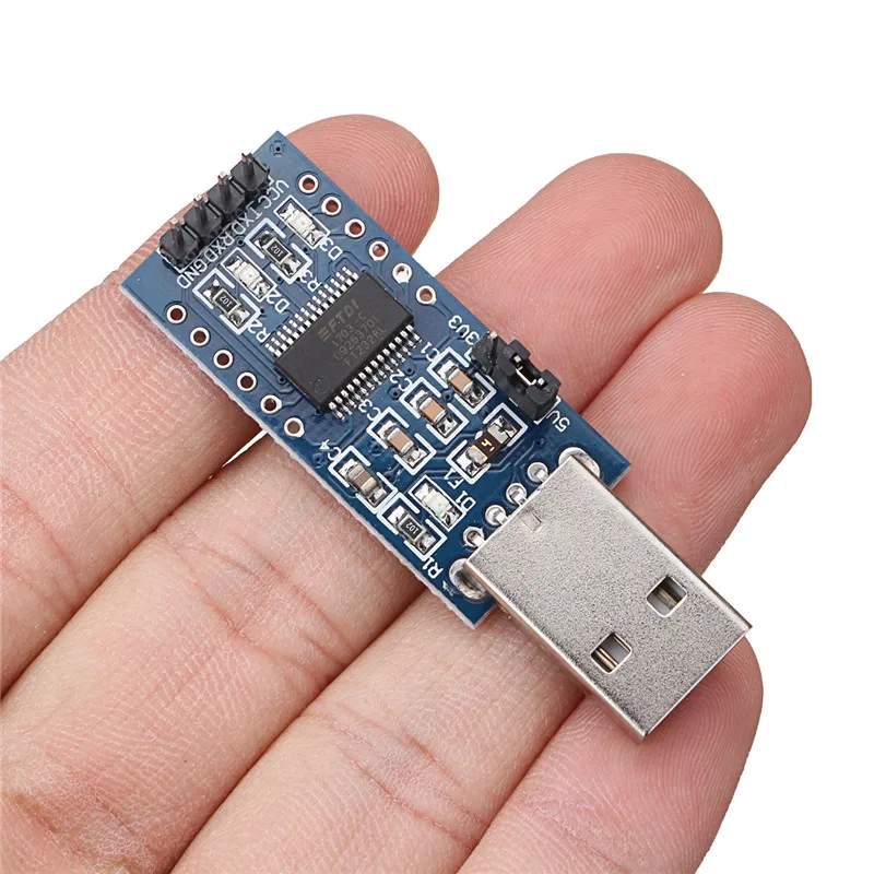 Информация о FT232 USB UART Board (тип A) FT232R FT232RL в RS232 TTL Последовательный модуль комплект