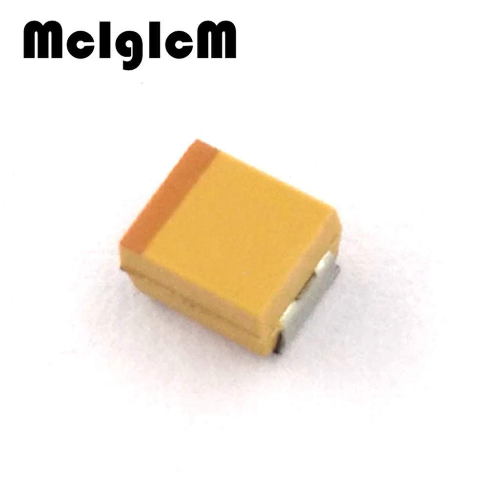 MCIGICM 20шт B 3528 4 7 мкФ 16В SMD Танталовый конденсатор|Конденсаторы| |