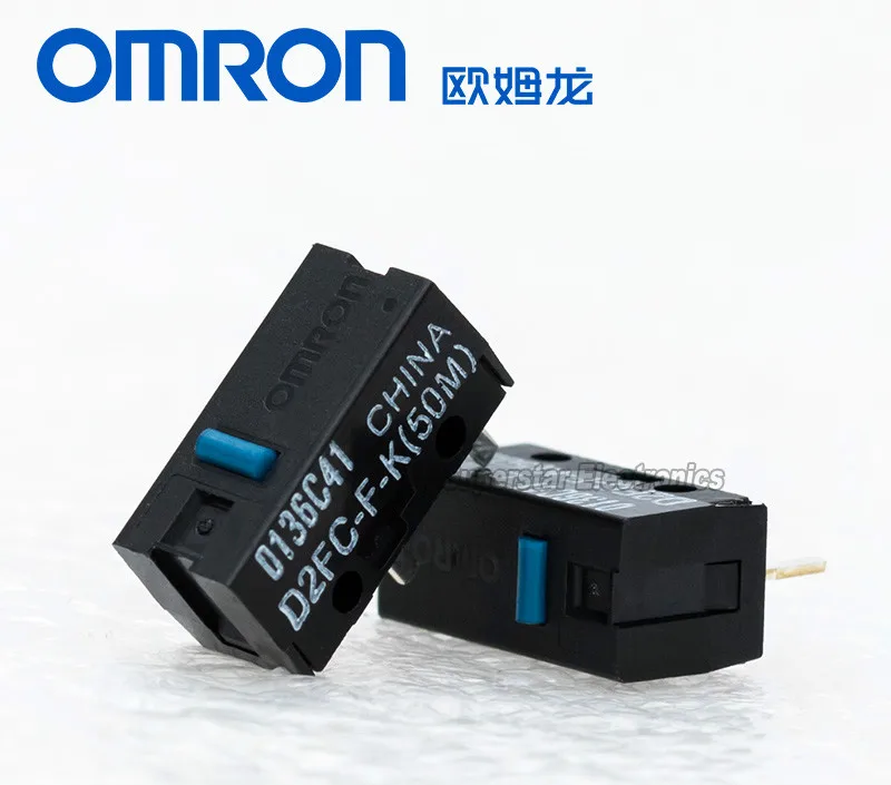 Мышь OMRON micro swtich 5 шт. оригинальная новый стиль мышь с синими точками кнопка для