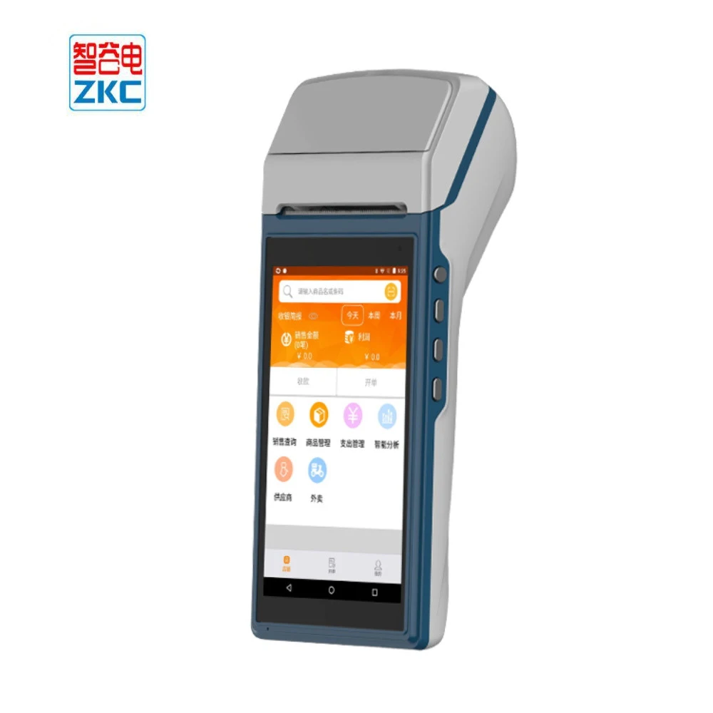 ZKC 5501 бесплатно SDK Android Мобильный Pos термопринтер ручной POS терминал беспроводной