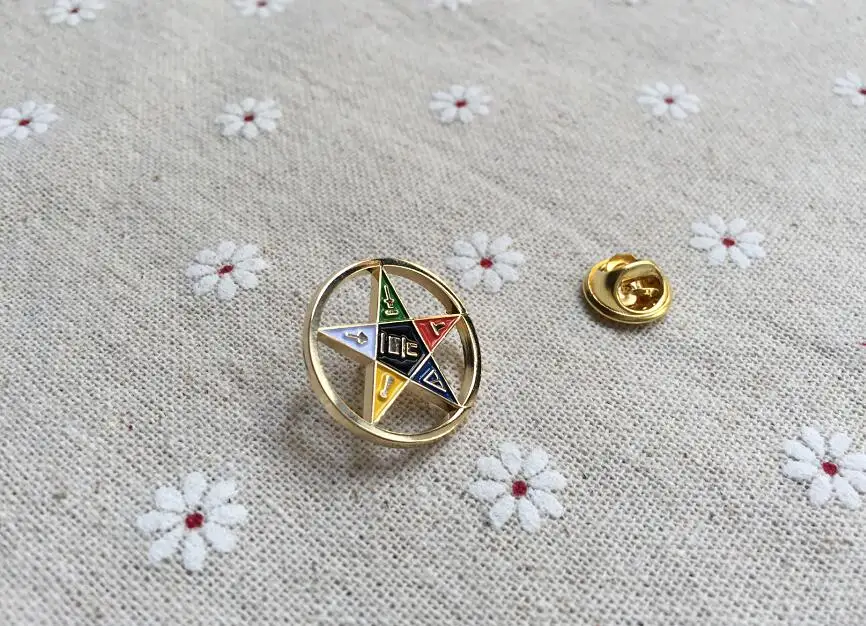 50 шт. металлический значок масонства масонский на лацкане значки броши и булавки
