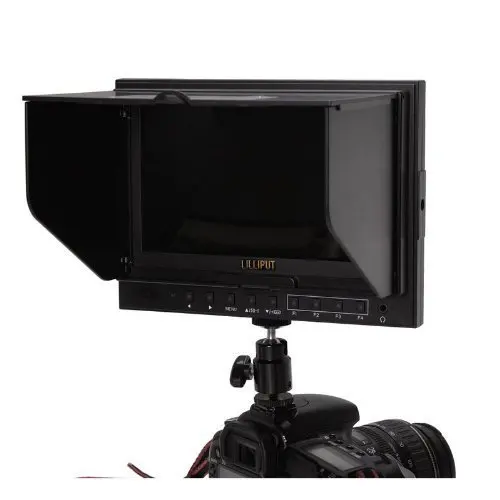 Монитор LILLIPUT 5D-II/O/P на цифровую зеркальную камеру 7 дюймов HD 1080p HDMI для камеры C 5D II