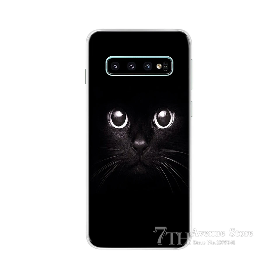 Чехол для Samsung Galaxy S10 чехол Plus Мягкая силиконовая задняя крышка Lite | Мобильные