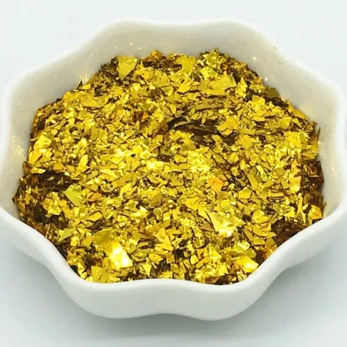 gold Красочные пластиковые неровные формы ракушки блесток ремесла несколько вариантов свободные блестки DIY маникюр хлопья гвоздь Искусство Декор конфетти 10 г - Цвет: gold