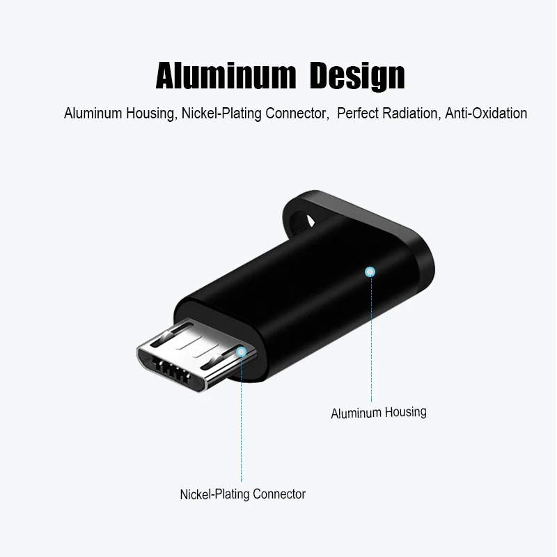 Адаптер для Samsung USBC с разъемами типа C и Micro USB быстрой зарядки передачи данных |