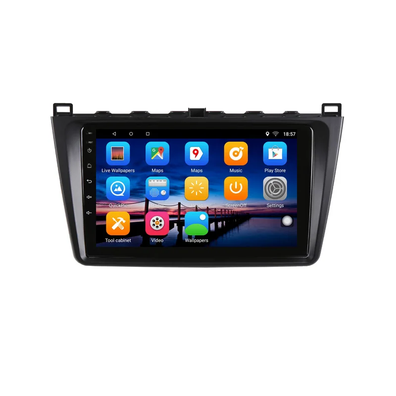 9 &quot2 + 32 г 2.5D ips Android 7 1 DVD мультимедиа плеер gps для Mazda 6 Ruiyi Ультра 2009-2011-2015