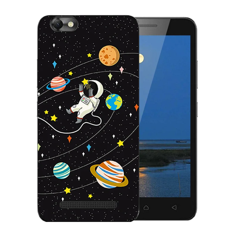 Soft TPU Phone Case For Lenovo Vibe C A2020 Capa Ice Pattern Skin Full Protection Back Cover A2020a40 DS A 2020 Coque |