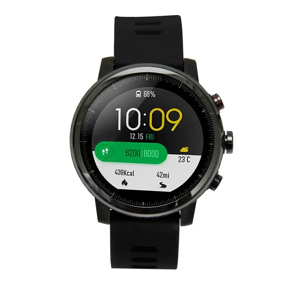 Huami Amazfit Смарт спортивные часы 2 трекер здоровья gps 5ATM водонепроницаемый 1,34 ''2.5D сенсорный экран gps Firstbeat английская версия