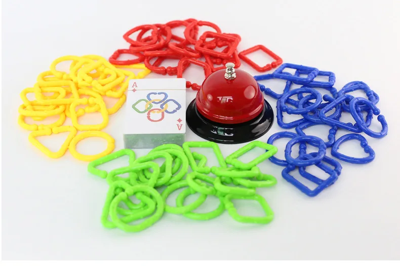 Кольцевая игра, цветные формы, познавательная интерактивная игра для родителей и детей, настольная игра, Развивающие игрушки для мозга от AliExpress WW