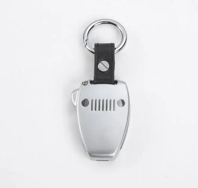 Newest Key Chain Shell Cover Case Ring Keychain Zinc Alloy For Jeep Wrangler &amp Unlimited jk 2008-17 Up Free Shipping | Автомобили и