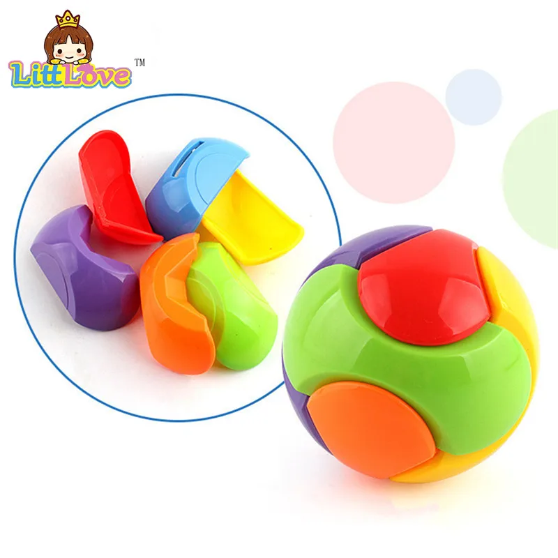 LittLove DIY собрать мяч Копилка 10 см Детские Ранние развивающие игрушки Прекрасный