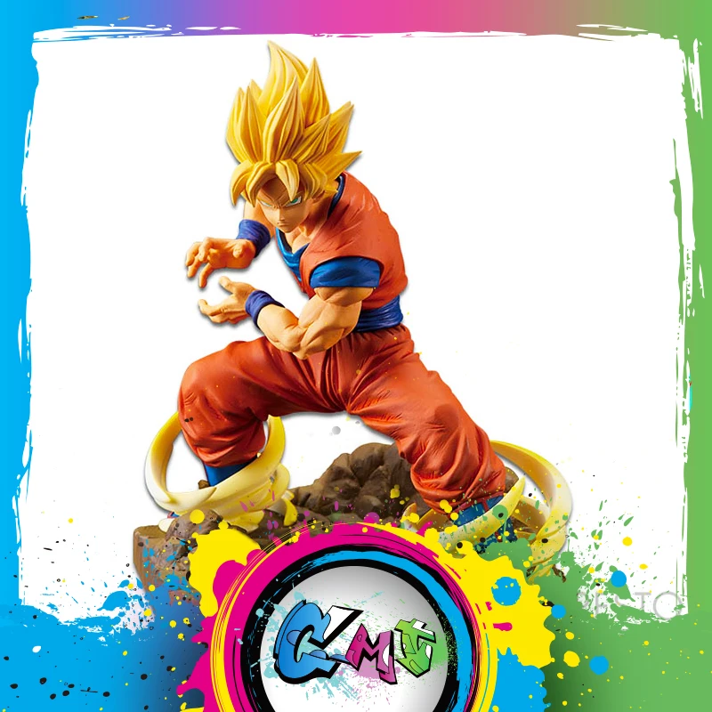 CMT Origianl Banpresto Dragon Ball Z DBZ абсолютное совершенство рисунок Супер Saiyan Сон Гоку Аниме