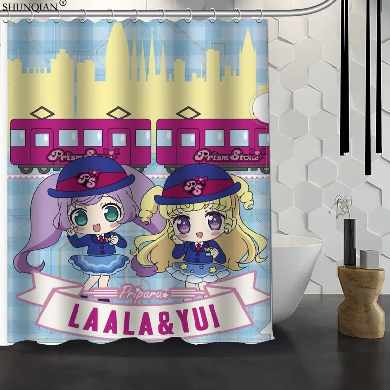 Новинка Pripara idol Time на заказ занавеска для душа водонепроницаемая ткань