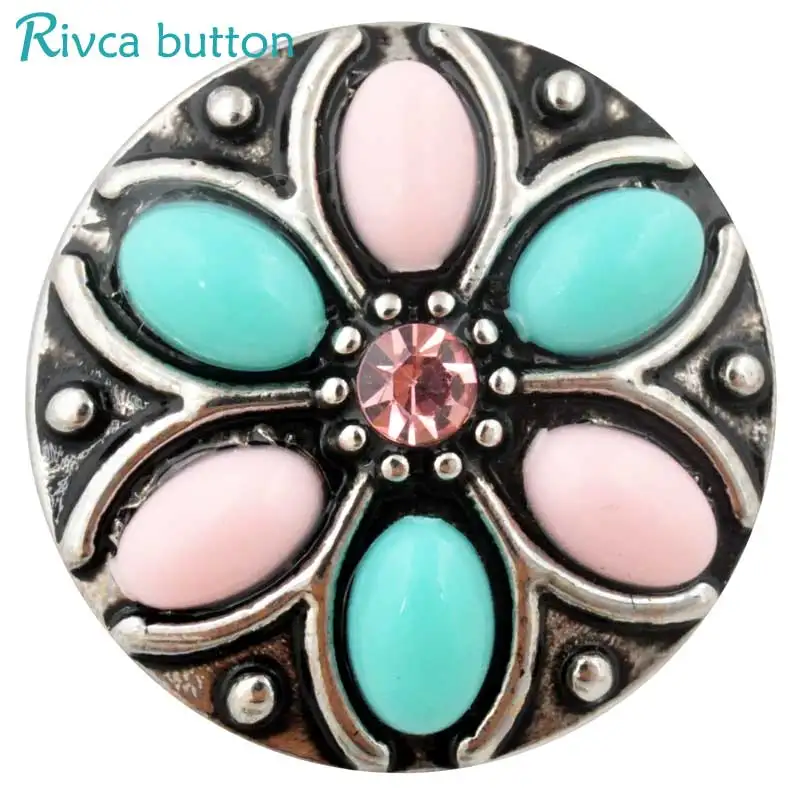 D03054 18 мм Rivca оснастки браслет металлические Подвески Ювелирные изделия смешанные