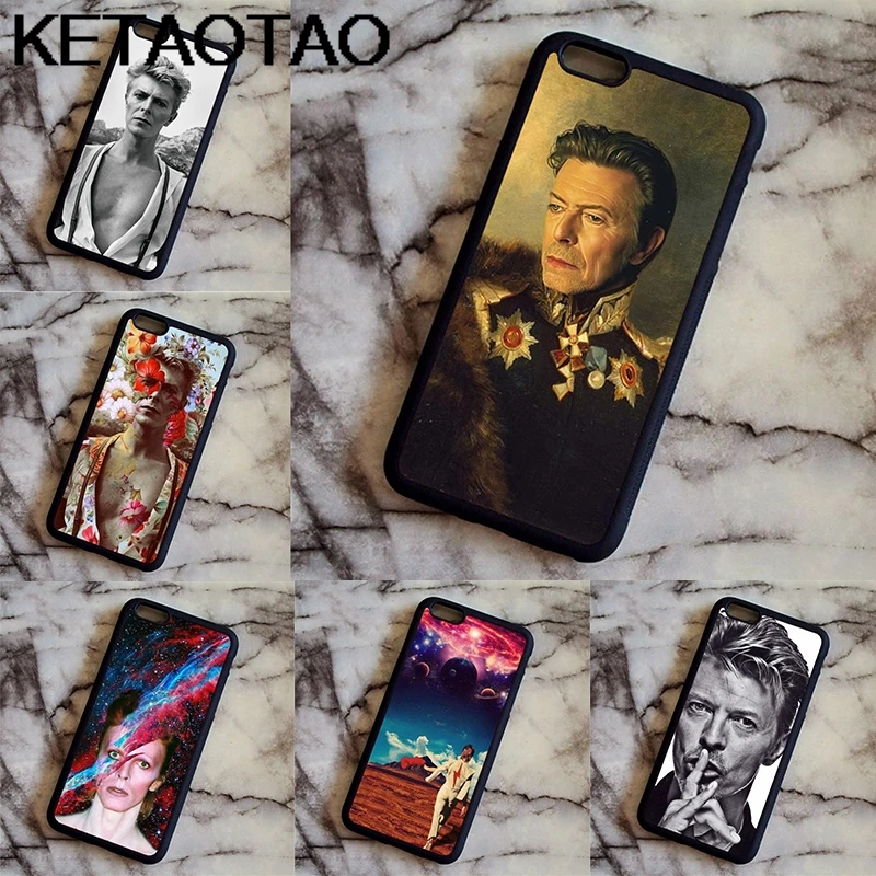 KETAOTAO David Bowie чехлы для телефонов iPhone 4S SE 5 6 5C 5S 6S 7 8 5Plus XR XS Max Чехол Мягкий ТПУ
