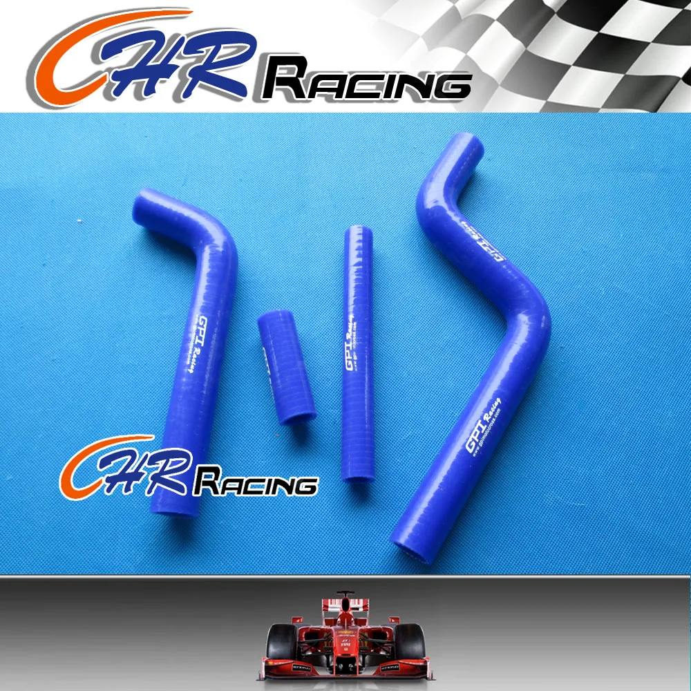 Комплект силиконовых шлангов радиатора для YAMAHA YZ125 1996 2001 96 1997 1998 1999 2000 желтый|kit