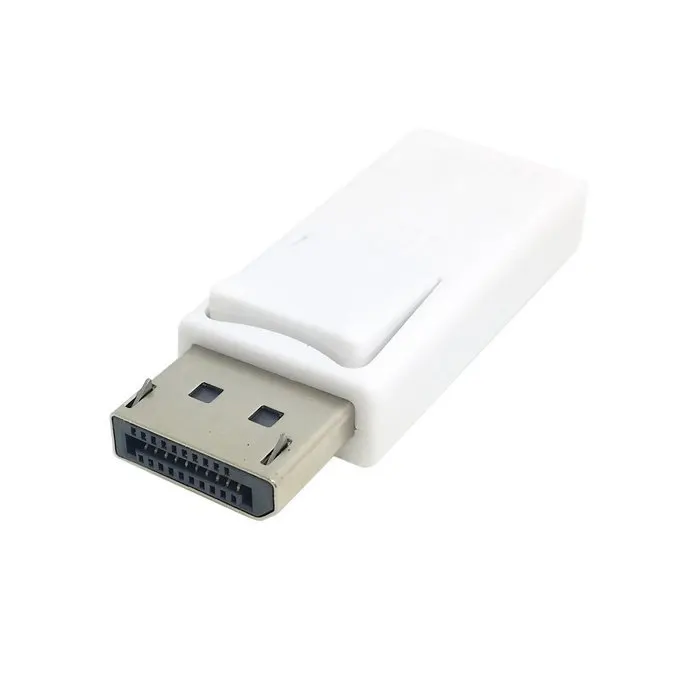 Новый DisplayPort DP папа к HDMI HDTV монитор видео аудио конвертер адаптер Белый |