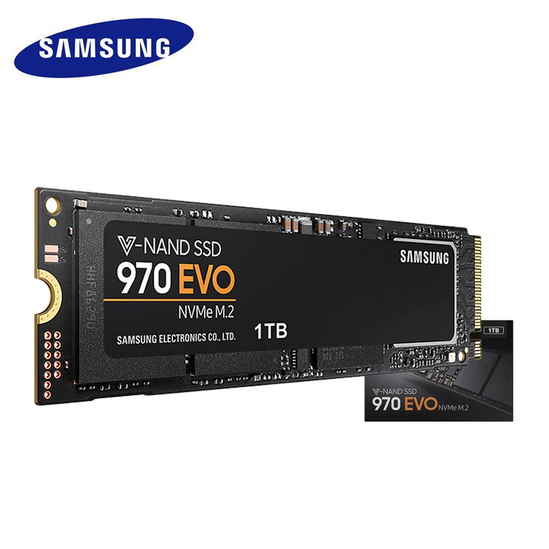SAMSUNG SSD 970 EVO M.2 2280 NVMe ssd 500 Гб 250 ГБ Внутренний твердотельный диск жесткий диск 1 ТБ HDD M2 для ноутбуков настольных ПК PCLe