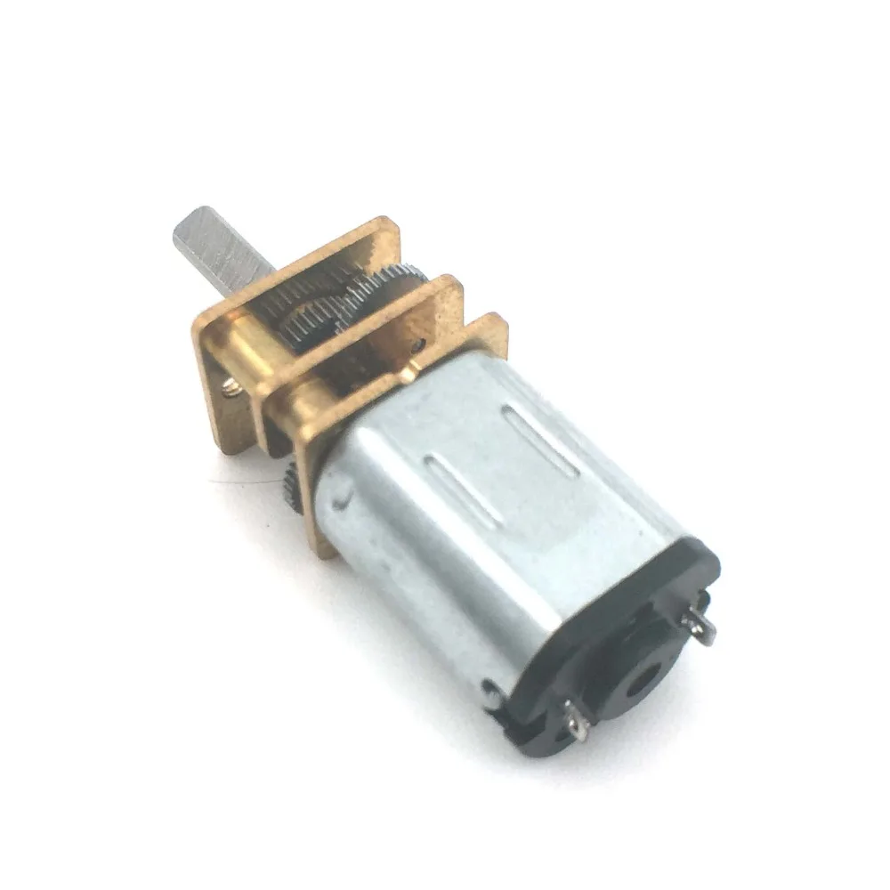 Миниатюрный редукторный электродвигатель N20 DC 6 в, 40-3000 обмин (art.: 7aea2910e) - 7aea2910e