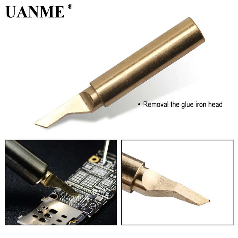 Паяльная головка UANME 900 м 900M-T-I 900M-T-S 900M-T-K бескислородная медная серия плоский