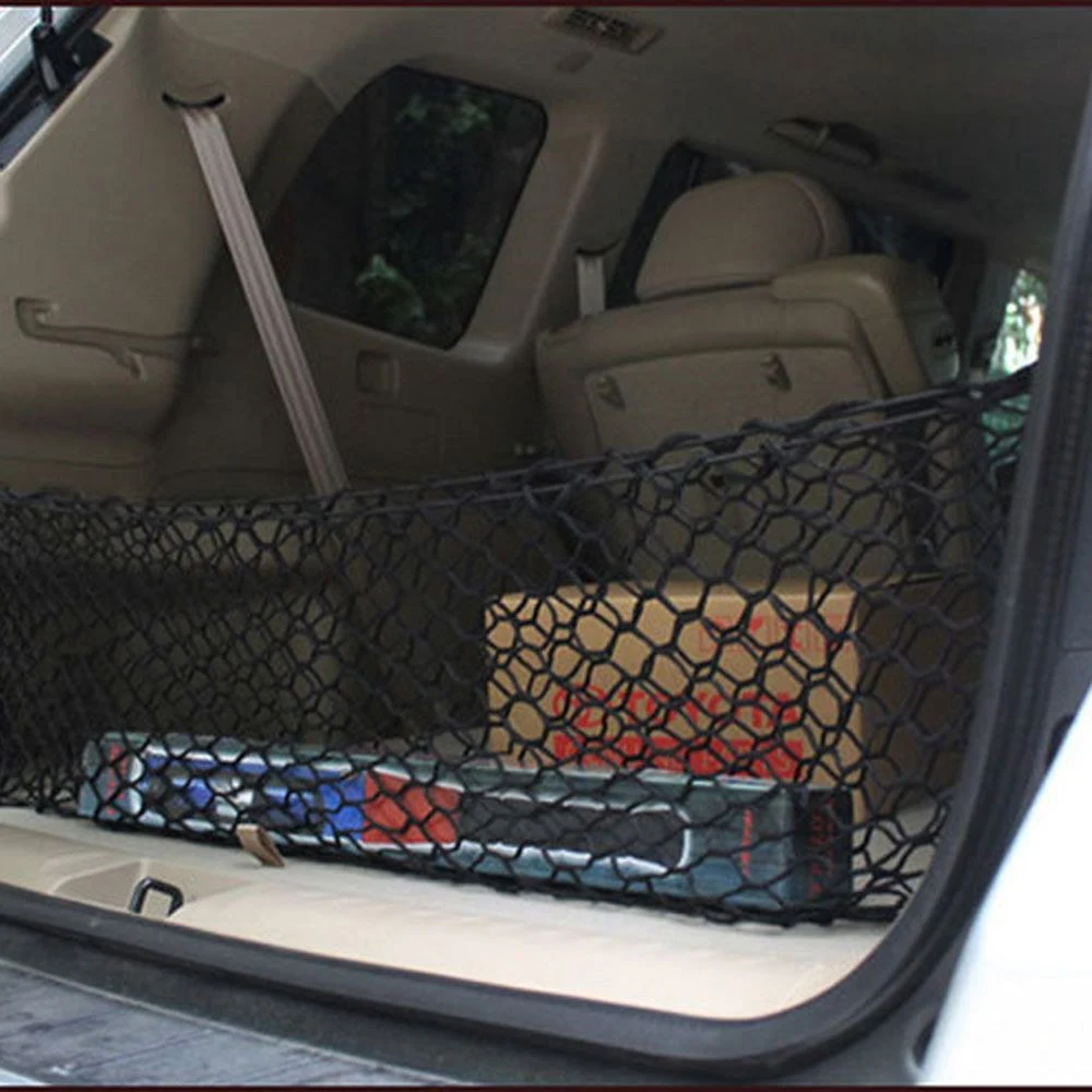 Universal Car Net Bag Seat Back Organizer Storage for Auto SUV Van Truck Trunk Stowing Tidying Interior Accessories | Автомобили и