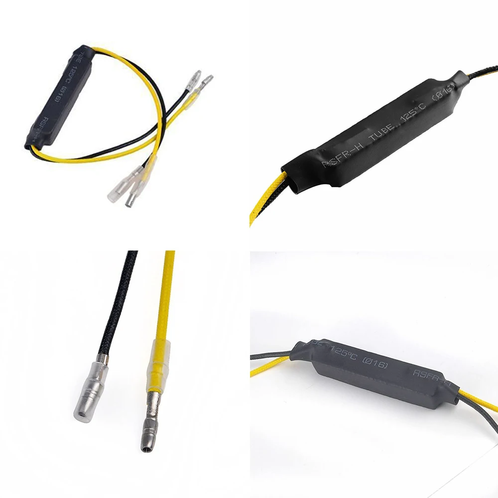 4 pcs12V мотоцикл указатель поворота адаптер мигалки Индикатор Исправление ошибки