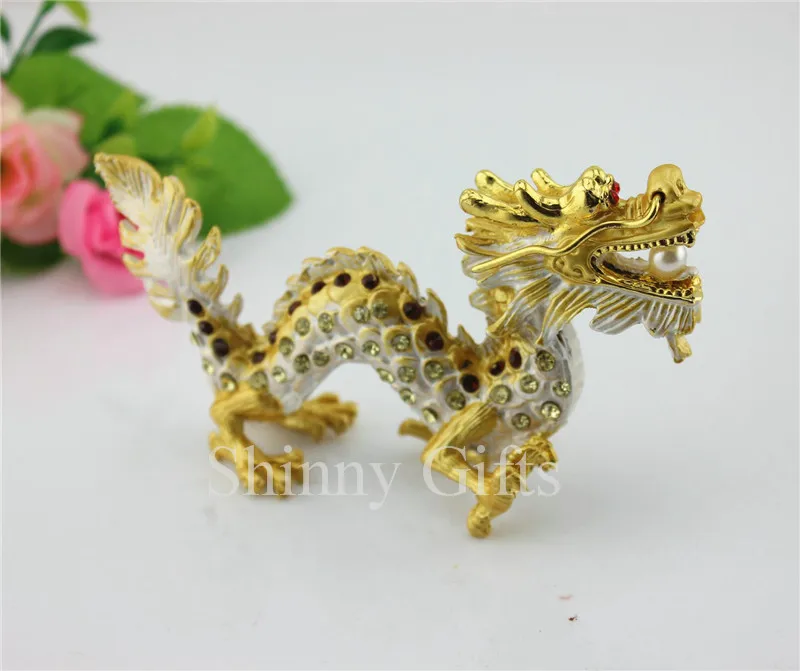 Китайская безделушка с драконом FengShui металлическая статуя|statue|statue metalstatue dragon |