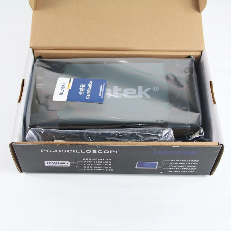HANTEK 6022BE PC USB 2CH цифровой осциллограф 20 М Гц 48 м Sa/s 1 м