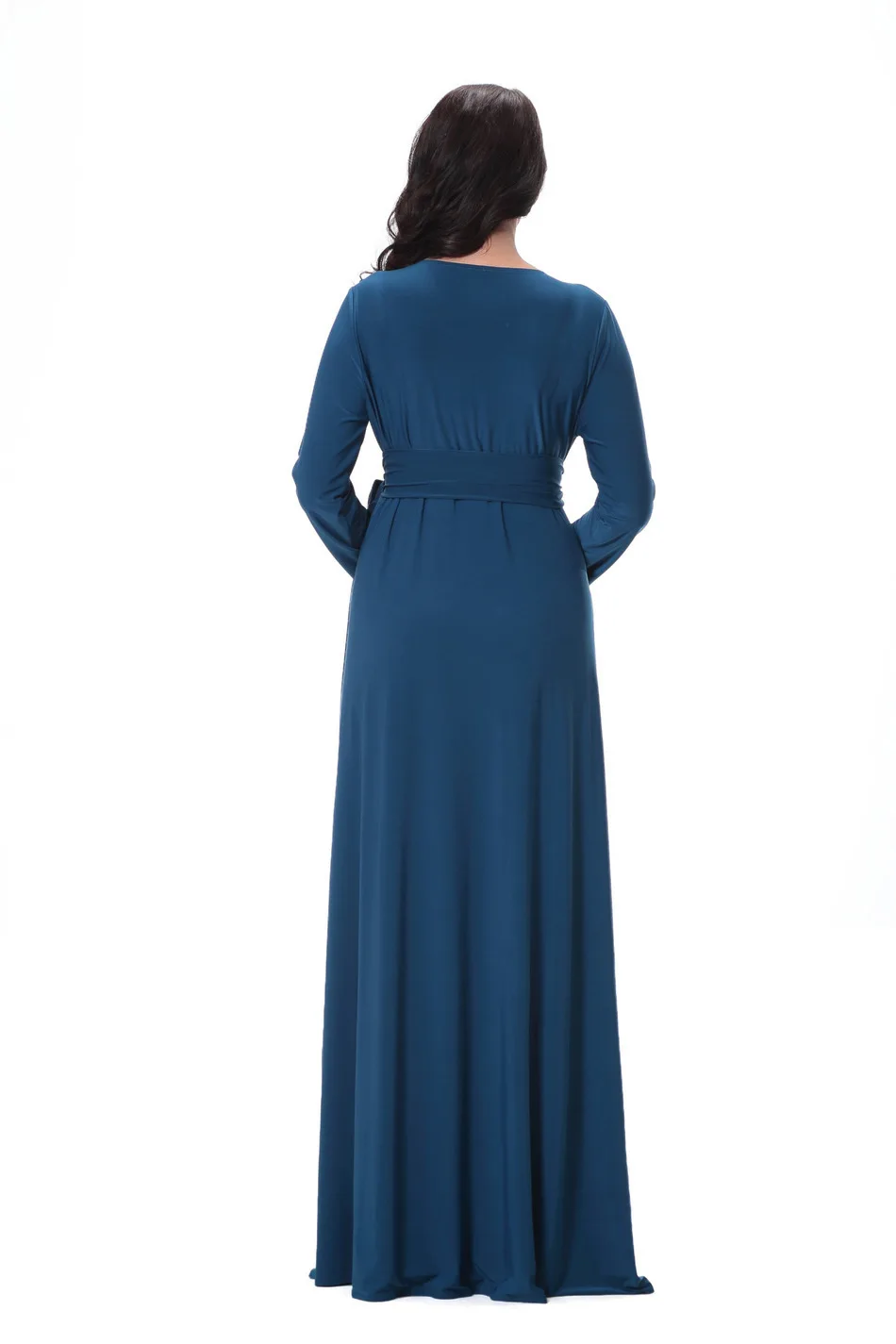 Женское вечернее платье boho синее длинное в пол большие размеры 5XL 6XL 2019 | Женская