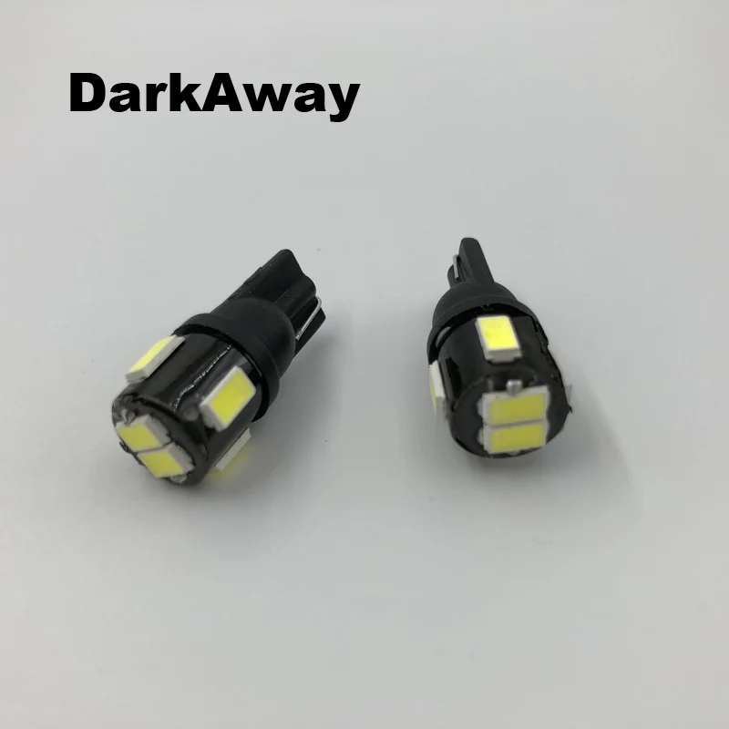 DarkAway T10 LED W5W Автомобильные лампы приборные огни 168 194 фонари заднего хода