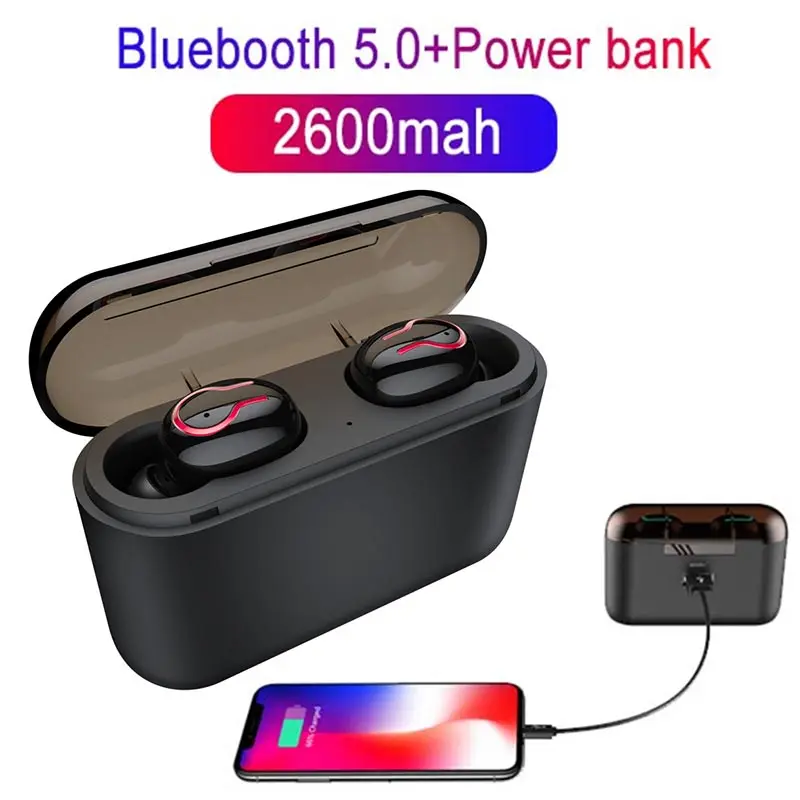 TWS беспроводные наушники Bluetooth 5 0 гарнитура с микрофоном спортивные PK i10 i12 для iphone