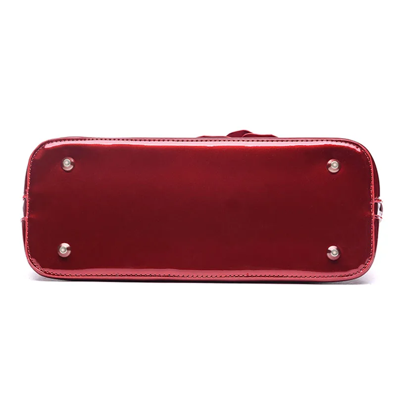 Женская сумка из лакированной кожи с цветочным принтом A740/g|women handbags|women bag totesluxury