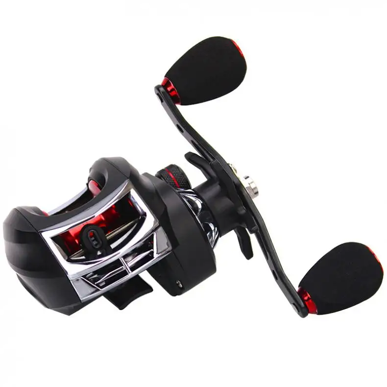 17+1BB High Speed 7.2:1 Gear Ratio Fishing Bait Casting Reel Braking Force 10KG Baitcasting Wheel Left / Right Hand | Спорт и