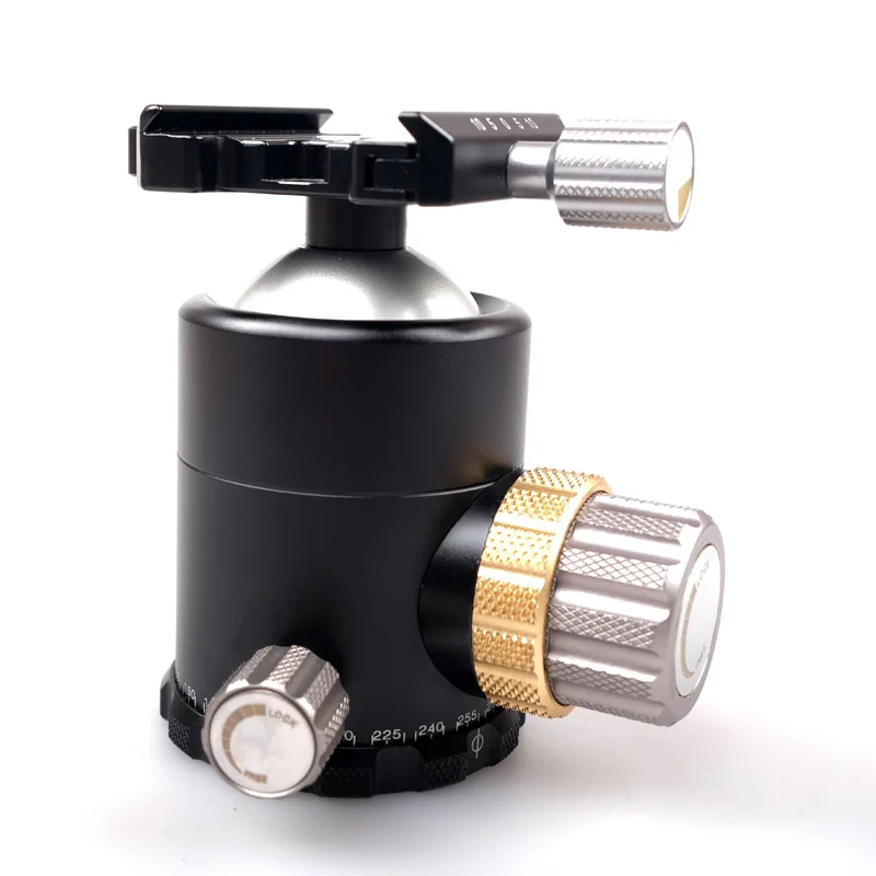 FITTEST Q5 Aluminum Alloy Tripod Head With Screw knob Clamp Compatible with RRS Arca Swiss fro DSLR Cameras like Nikon Canon | Электроника