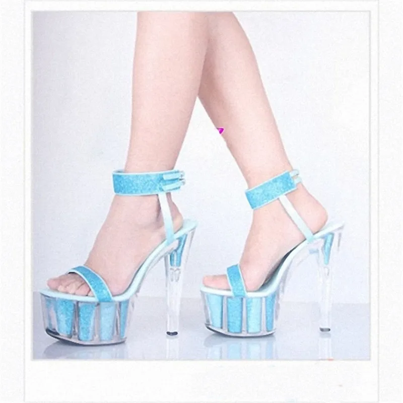 Fashion withholding Sexy shoes club 15 cm/high-heeled sandals/slipper appeal/performance women's shoes