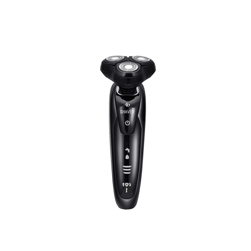 Shaver Only Black TINTON LIFE Мужская 4D электробритва 4 в 1 триммер для бороды перезаряжаемая Бритва для мужчин станок для бритья уход за лицом электробритва - Цвет: Shaver Only Black