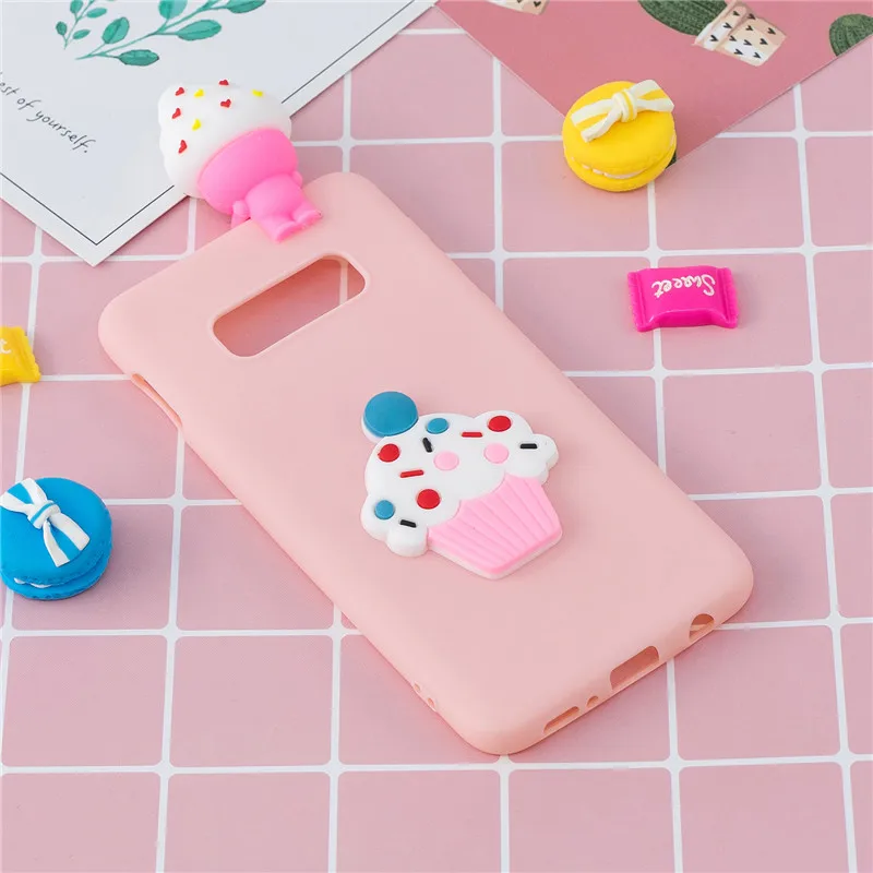 Чехол для samsung S10 Plus, чехол для samsung Galaxy S10 Lite S8 S9 Plus S7 Edge, 3D единорог, кукла, мягкий силиконовый чехол для телефона
