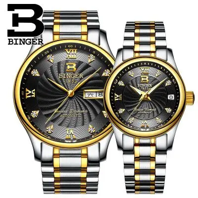 Для женщин Часы Роскошные брендовые Модные Автоматическая Женские часы